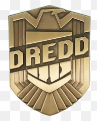 Judge Dredd Shield Badge - Judge Dredd 2012 Badge Png,Judge Dredd Logo