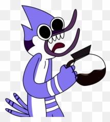 The Rigbys Cartoon - Mordecai Regular Show Transparent Png,Mordecai Png
