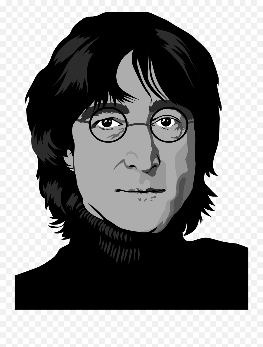 John Lennon Beatles Rock Drawing Free Image - John Lennon Imagine Transparent Png,John Lennon Png