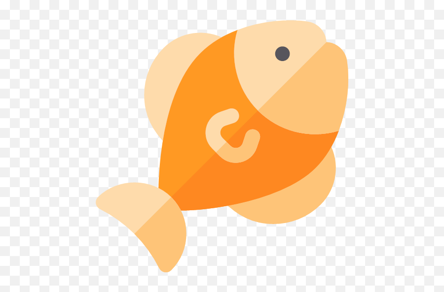Flat Version Fish Icon Png