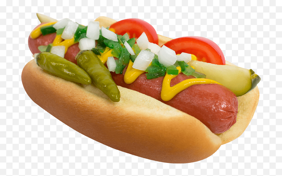 Hot Dog Transparent Png Images Dogs Burgers Free - Chicago Hot Dog Png,Transparent Hot Dog