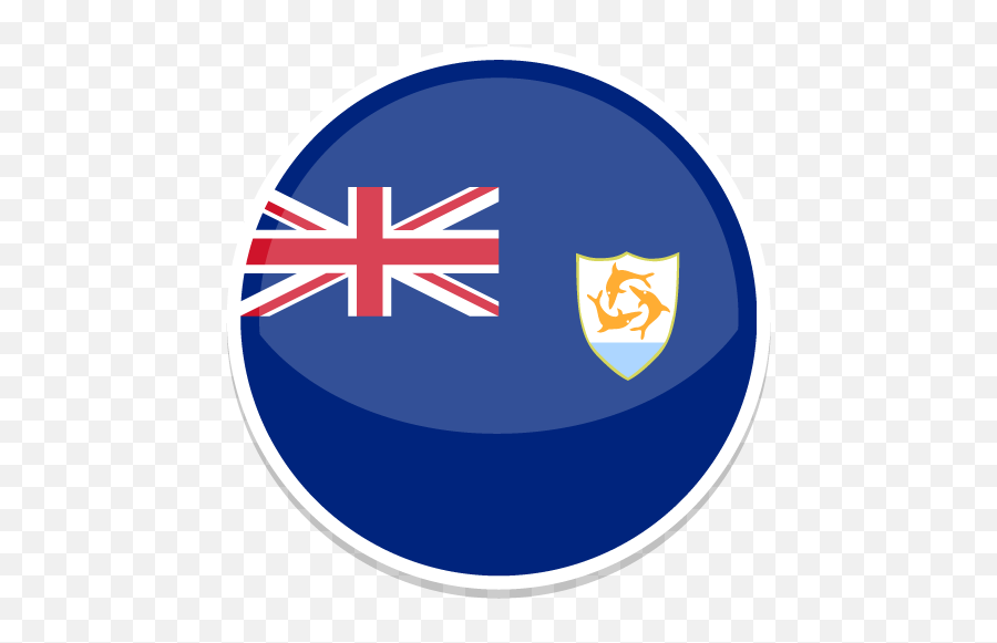 Anguilla Icon Round World Flags Iconset Custom Design - Australian Flag Flat Png,One Piece Folder Icon