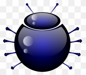 Icon Bug Animal Blue - Dot png