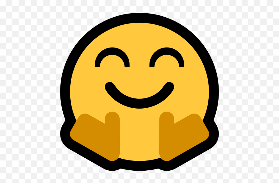 Emoji Image Resource Download - Microsoft Hugging Emoji Png,Hugging Icon