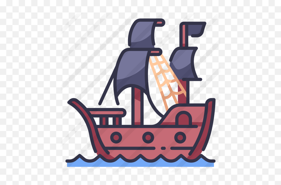 Pirate Ship - Pirate Ship Icon Png,Pirate Ship Icon