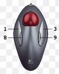 Logitech Trackman In Linux Castells - Trackball png