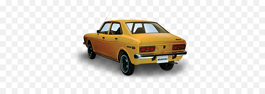 50th Anniversary - Subaru Of America 1975 Subaru Sedan Png,Small Economy Cars Icon Pop Brand