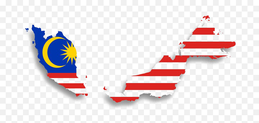Merdeka Malaysia Png Transparent Image Mart - Malaysia Flag Map Png,American Flag Png Transparent