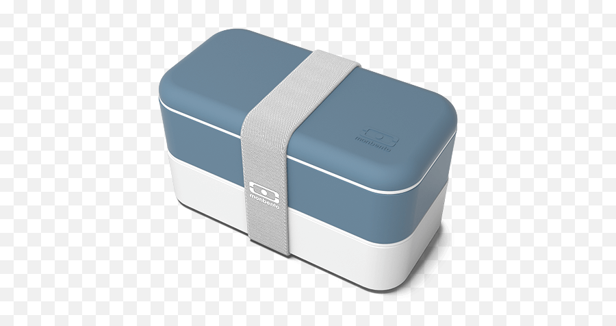 Monbento Mb Original Bento Box - Denim Blue Monbento Original Bento Denim Png,Lunch Box Png