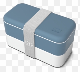 Monbento Mb Original Bento Box - Denim Blue Monbento Original Bento Denim Png,Lunch Box Png