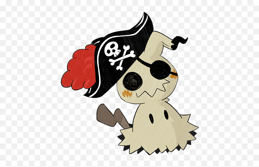 Mimikyu Is A Pirate Duvet Cover - Mimikyu Pirate Png,Mimikyu Png