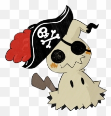 Mimikyu Is A Pirate Duvet Cover - Mimikyu Pirate Png,Mimikyu Png