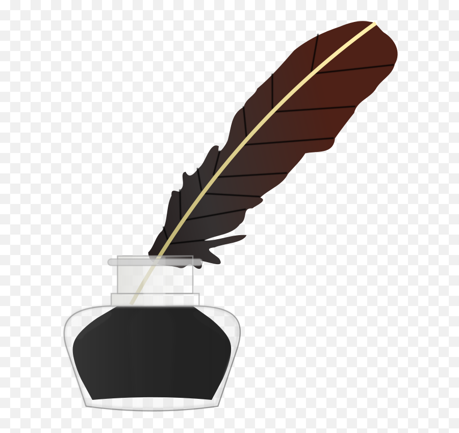 Download Ink Pen - Quill And Ink Clipart Png,Pen Vector Png