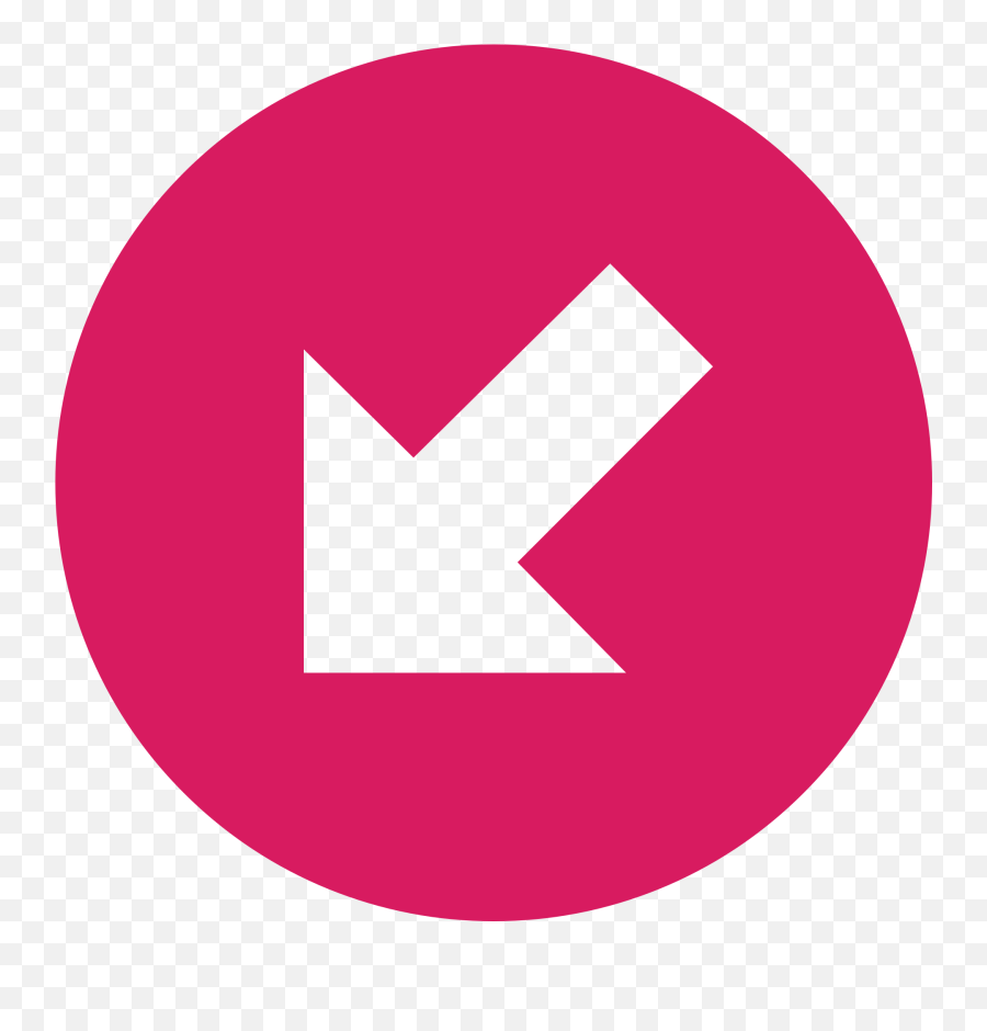 Fileeo Circle Pink Arrow - Downleftsvg Wikimedia Commons Emoji Png,Back Arrow Icon Transparent