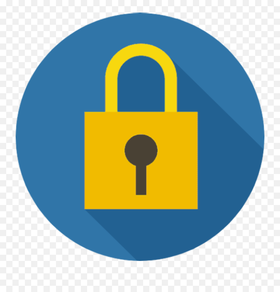 Login - Password Png,Yellow Padlock On Icon