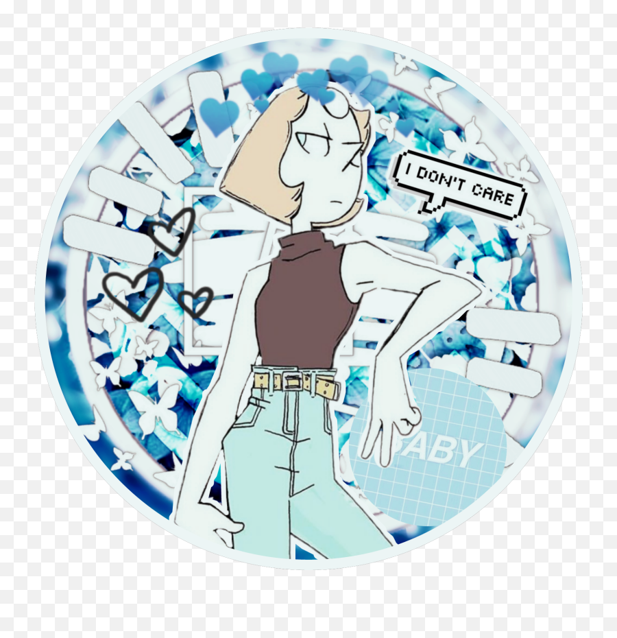 Pearl Blue Stevenuniverse Icon 268514073008211 By Octostan - Fictional Character Png,Pearl Icon