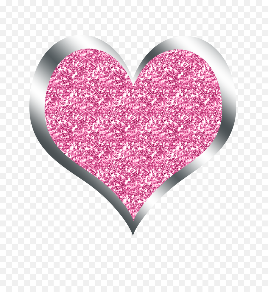 Download Hearts All Things Positively - Pink Glitter Heart Glitter Pink Heart Transparent Background Png,Pink Hearts Png