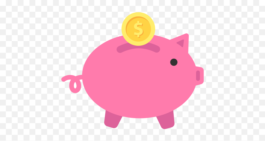 Filepiggy Bank Or Savings Flat Icon Vectorsvg - Wikimedia Vector Piggy Bank Icon Png,Add Shading To Flat Icon Illustrator