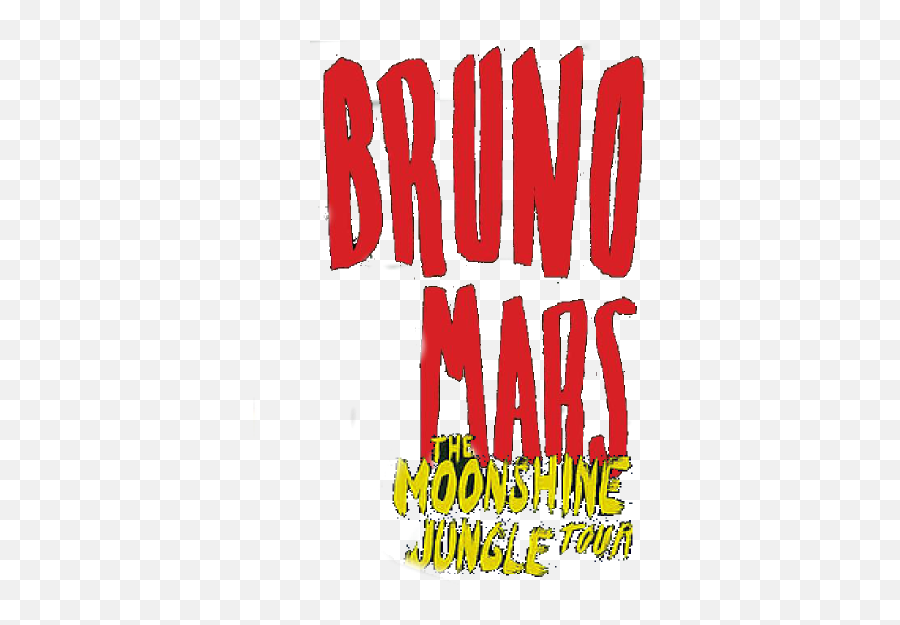 Bruno Mars Tour 201314 - Poster Png,Bruno Mars Png