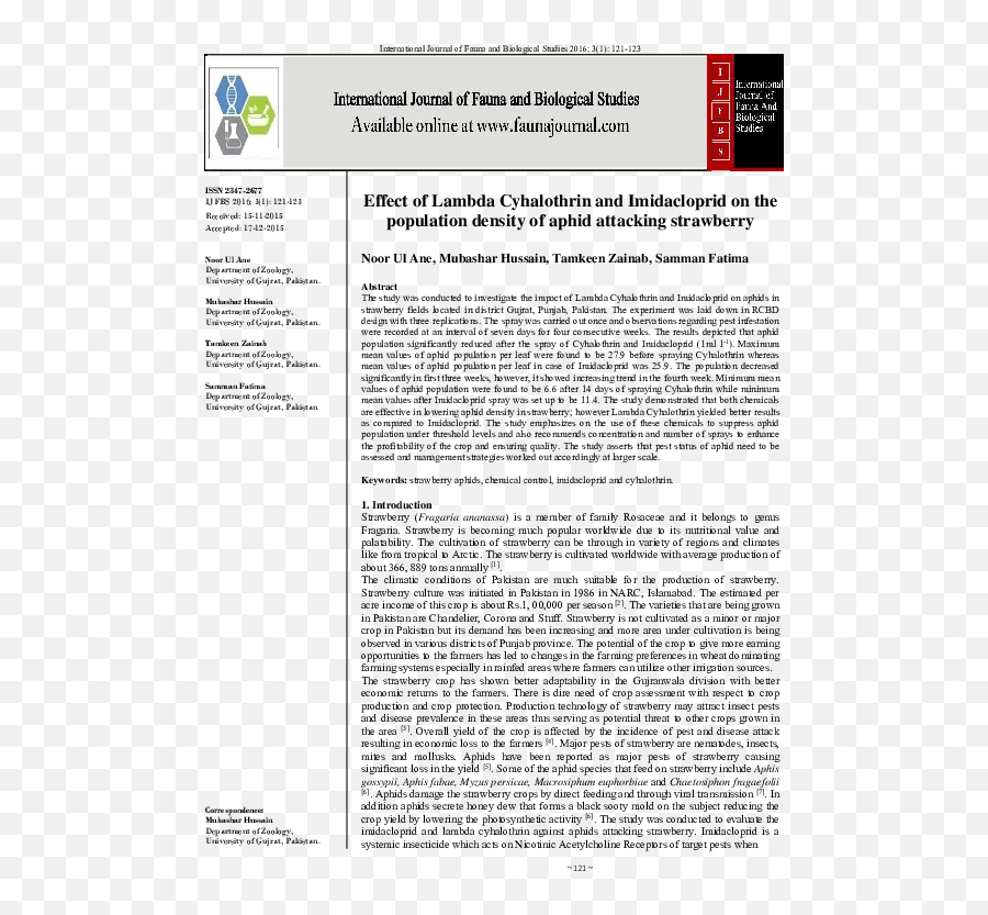 Pdf Effect Of Lambda Cyhalothrin And Imidacloprid - Document Png,Pes 2016 Icon