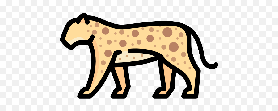 Leopard - Free Animals Icons Leopard Icon Png,Snow Leopard Icon