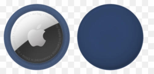 Apple Airtag Pacific Blue Matte - Dot png
