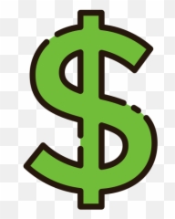 Dollar Symbol - Free business icons Transparent Pink Money Sign png