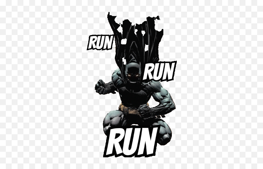 Batman Run Sticker - Batman Run Discover U0026 Share Gifs Superhero Png,Superhero Icon Posters