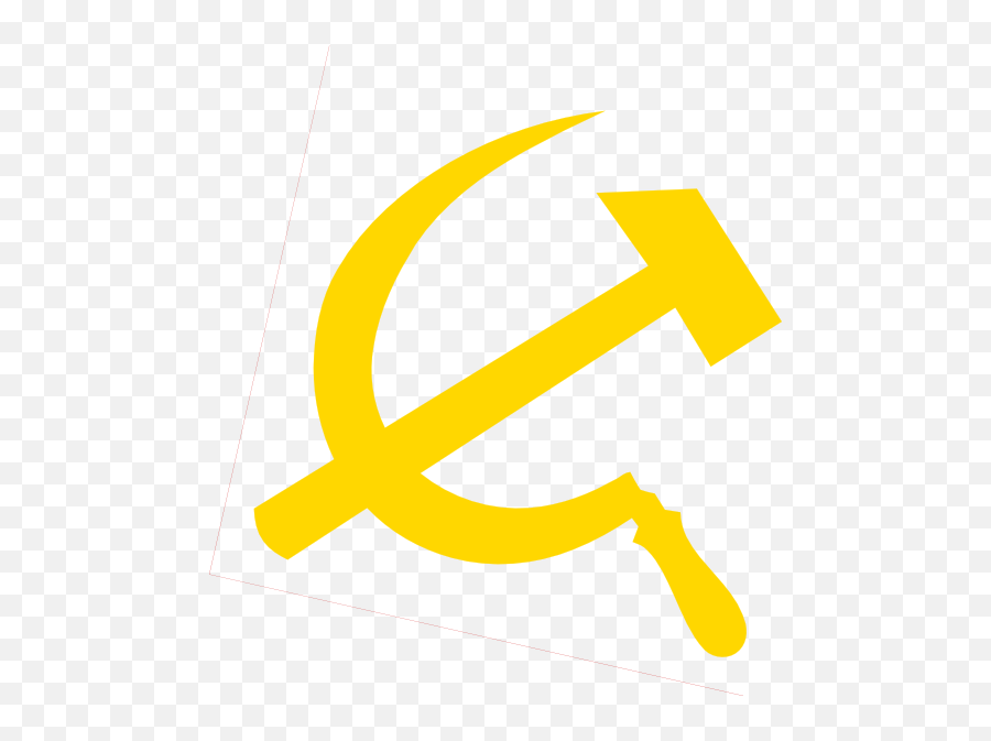 Hammer And Sickle Transparent Png - Hammer And Sickle Black And Yellow,Hammer And Sickle Transparent