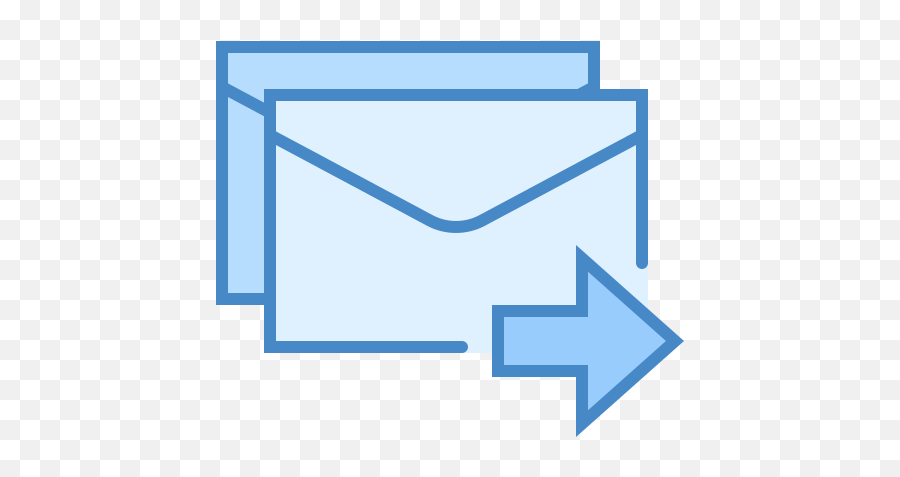 Send Email Icon In Blue Ui Style Png Compose