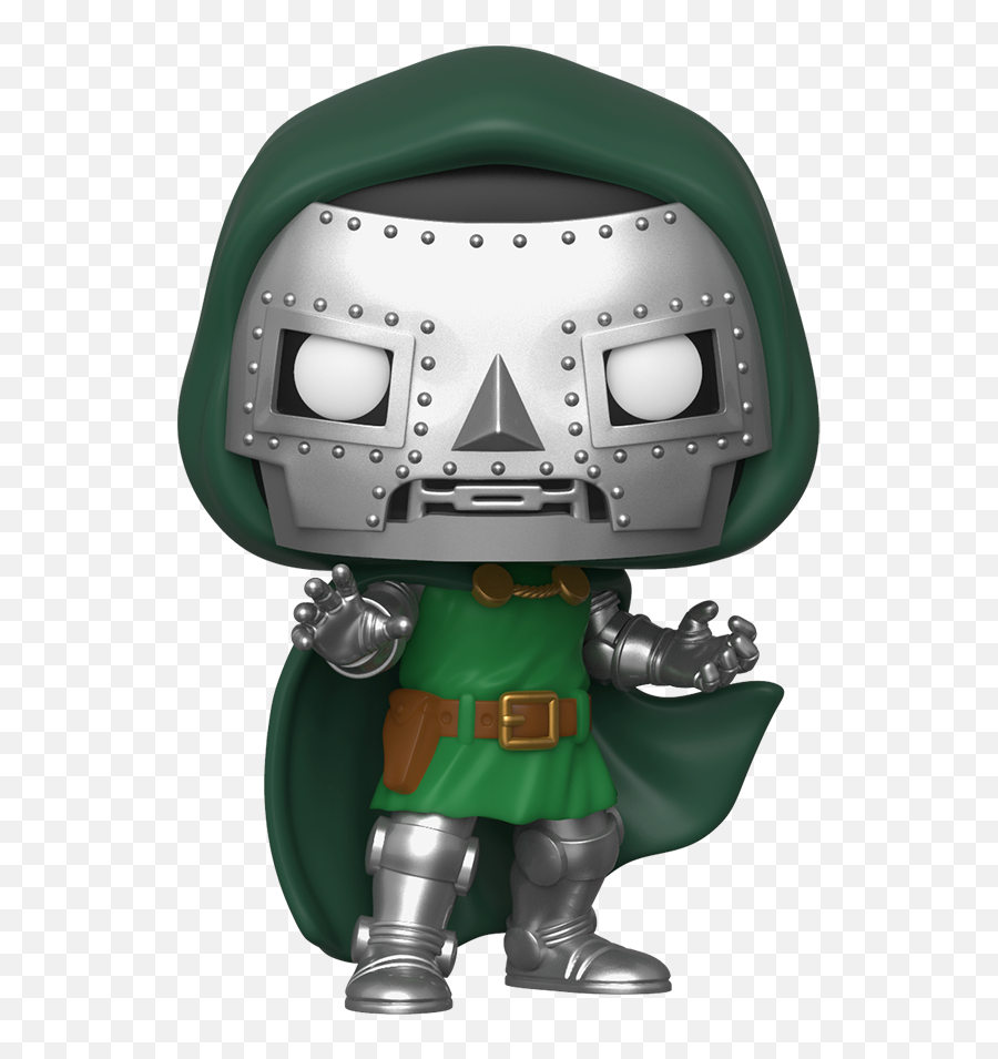 Funko Pop Marvel Fantastic Four - Doctor Doom Vinyl Figurine Png,Fatalis Icon