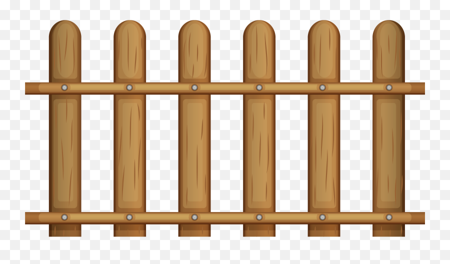 Timber Fence Transparent Png Clipart - Fence Clip Art,Wooden Fence Png