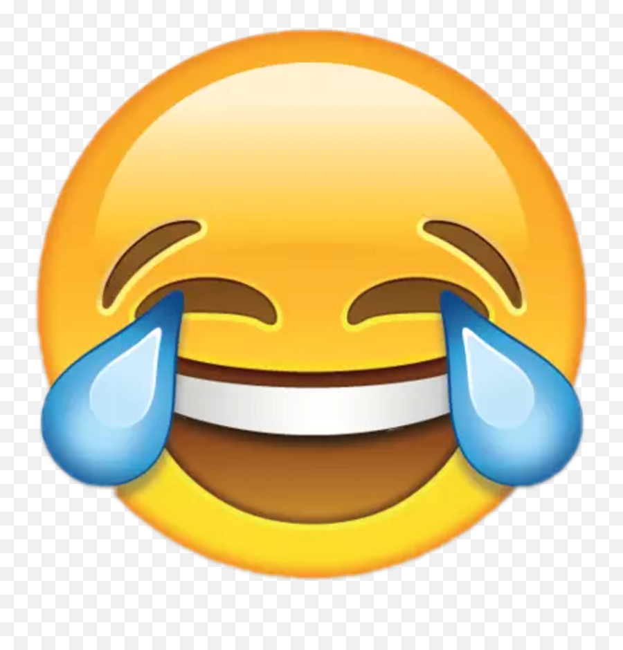 Crying Emoji Png Transparent Image - Draw A Laughing Emoji,Cry Emoji Png
