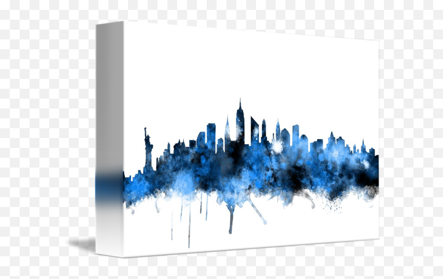 New York Skyline By Michael Tompsett - Skyline Png,New York Skyline Png