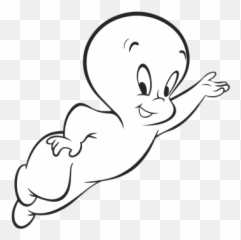 Casper Drawing Flying Picture - Casper The Friendly Ghost Png,Casper Png