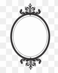 Oval Vintage Frame Png Image - Vintage Frame Png