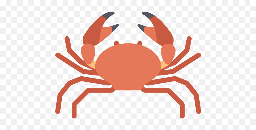 Crab Png Icon - Transparent Background Crab Clip Art,Crab Transparent Background