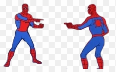 Spiderman - spidey 60s Spiderman Meme Png
