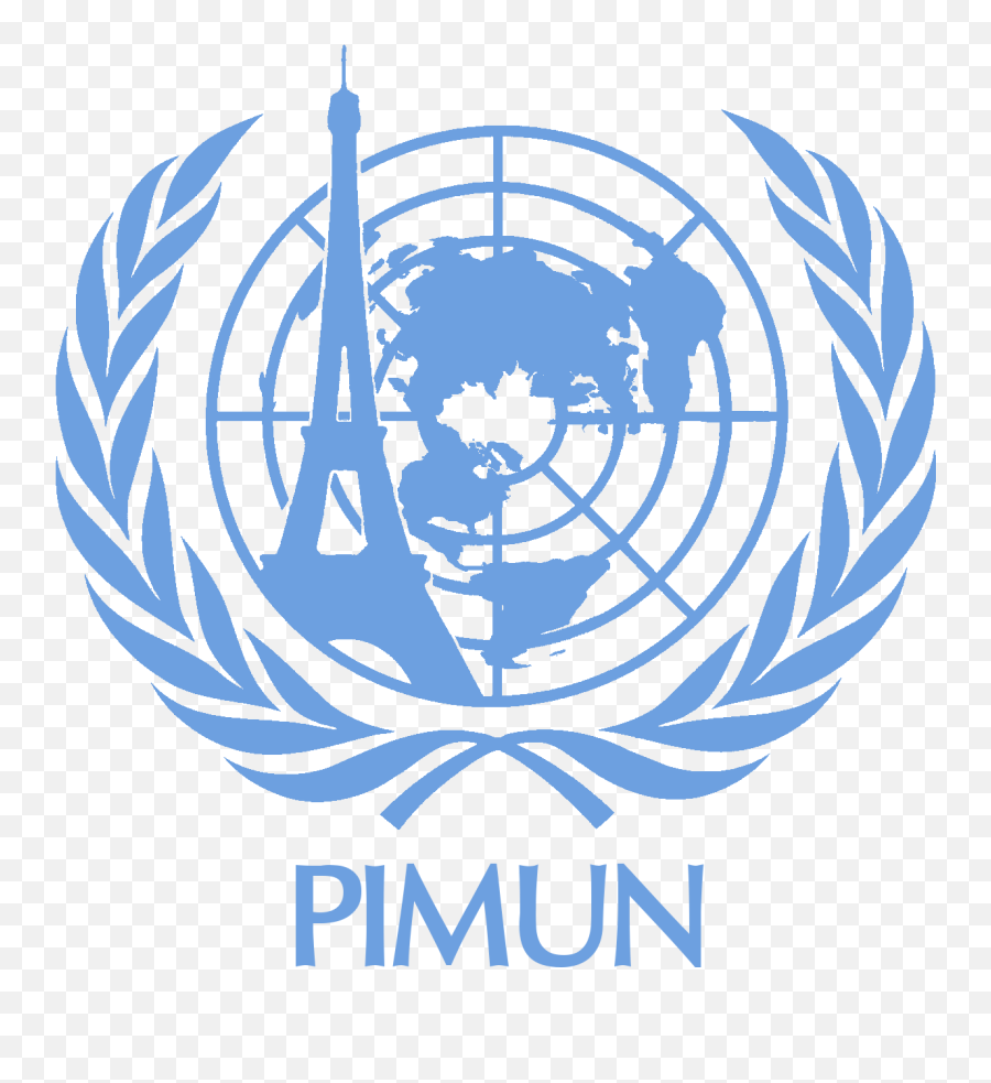 Pimun 2020 U2013 Paris International Model United Nations - United Nations Logo Leaf Png,United Nation Logo
