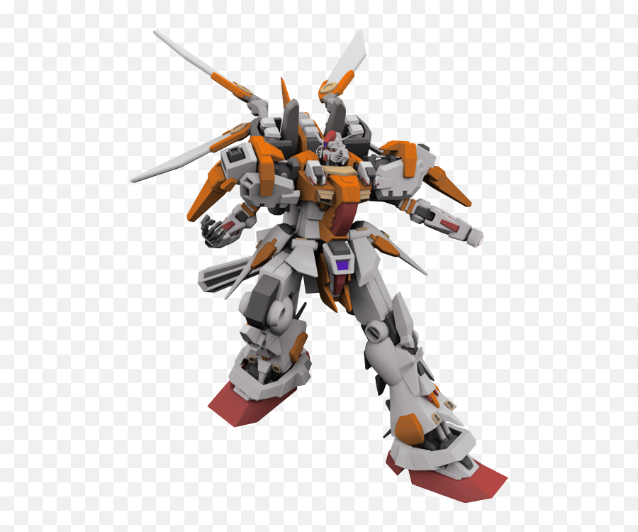 Dragons Gundam Transparent Png - Human Evolution To Cyborg,Gundam Png