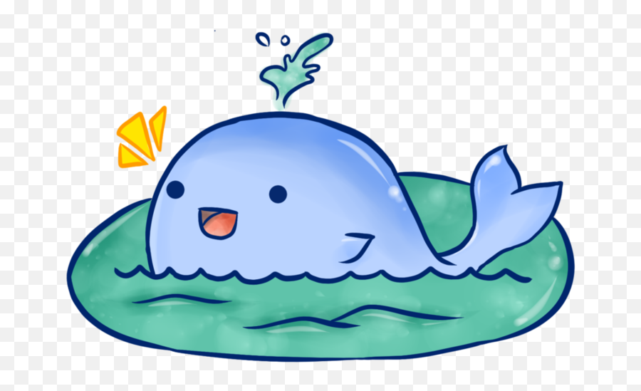Png Cute Whale Transparent Background - Cartoon Cute Whale Drawing,Whale Transparent Background