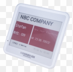 Mobile Price Tag - Electronic PirceTag Shelf Gadget png