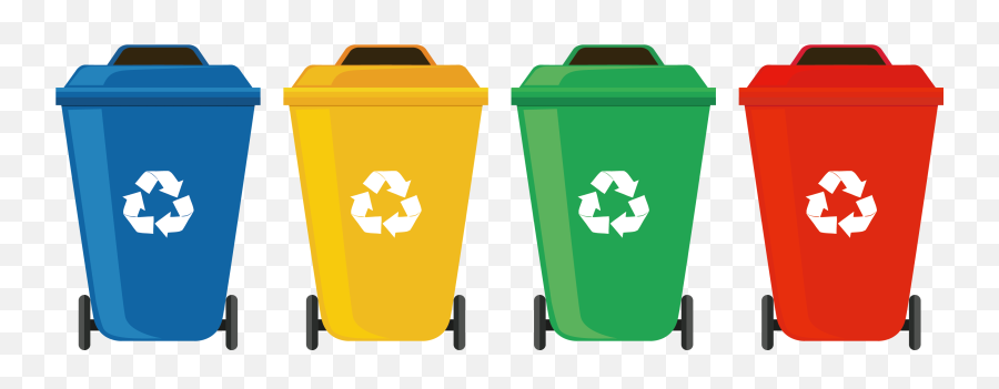 Garbage Clipart Wastebin - Trash Can Recycle Png,Garbage Png