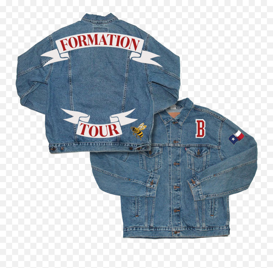 Beyonce Formation Png - Formation Tour Denim Jacket,Beyonce Png