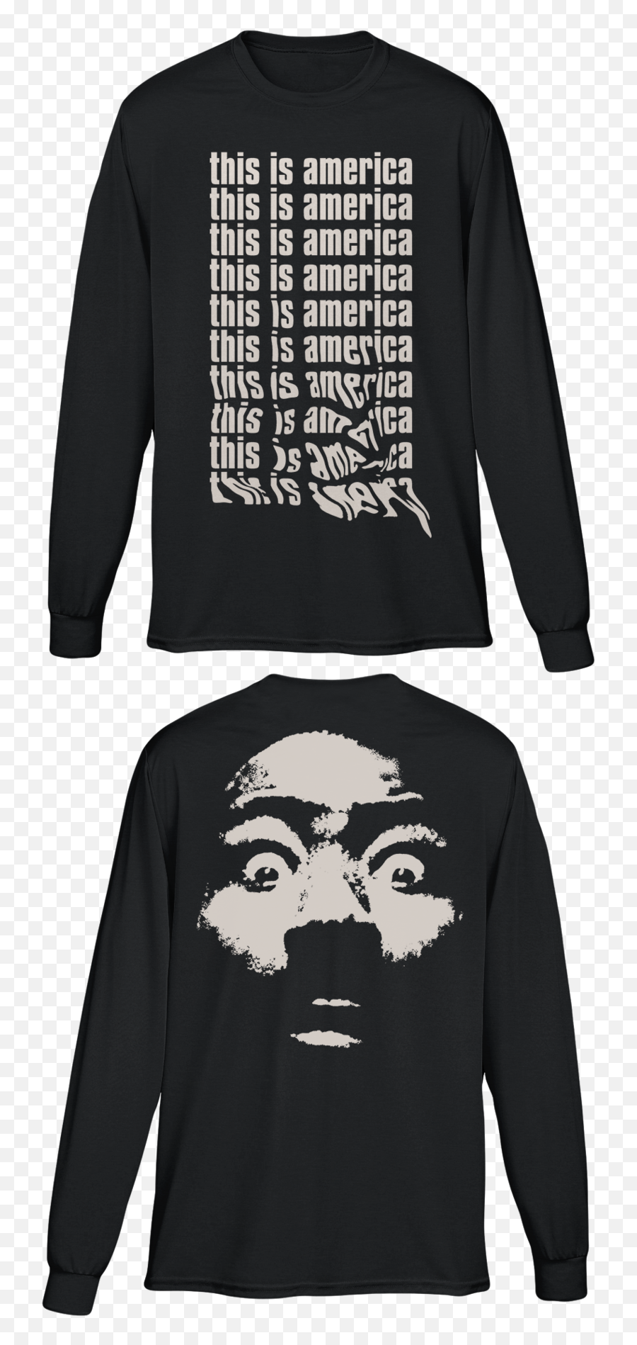 This Is America Tour Merch Design Png Childish Gambino