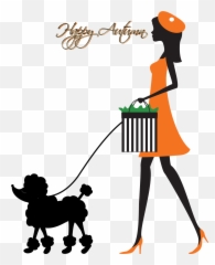 Toy Poodle Paris Clip Art - Saturday Is For Shopping Png,Poodle Png
