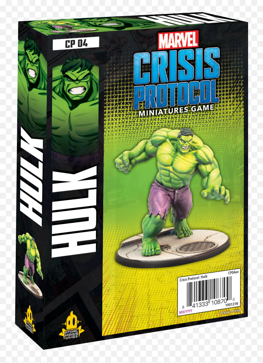 Photos U0026 Marketing Asmodee - Marvel Crisis Protocol Hulk Character Png,Hulk Png