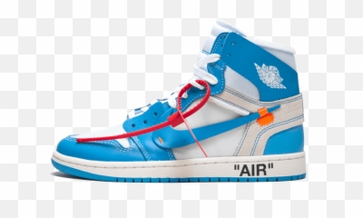 Nike Jordan X Off White Full Size Png Download Seekpng - Retro Chicago Off White Jordan 1,Air Jordan Logo Png