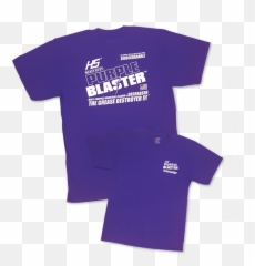 Purple Blaster T - Active Shirt png