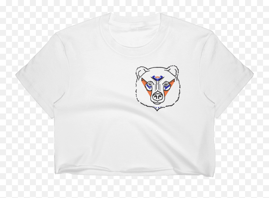 Dazuma Bear Logo Crop Top - Crop Top Png,Bear Logo